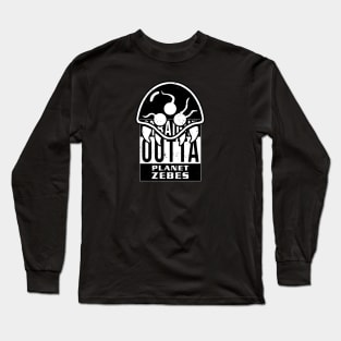 Straight Outta Planet Zebes Long Sleeve T-Shirt